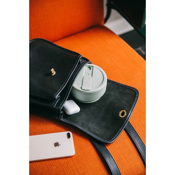 Cană de călătorie pliabilă Stojo Biggie Cashmere, 470 ml, gri-image-2