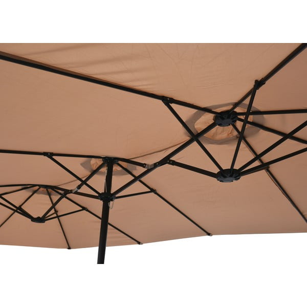 Umbrelă de soare bej 456x270 cm Double - Rojaplast-image-4