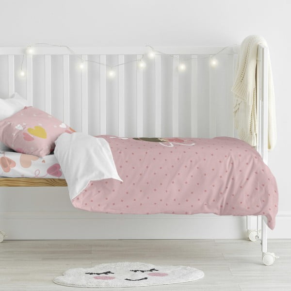 Lenjerie de pat pentru copii din bumbac pentru pătuț 115x145 cm Dancing – Mr. Fox-image-4