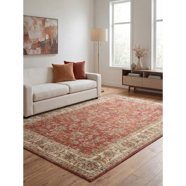 Covor roșu 240x340 cm Raja – Asiatic Carpets-image-1