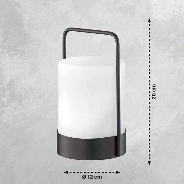 Corp de iluminat solar pentru exterior LED cu telecomandă/cu intensitate reglabilă ø 12 cm Casoli – Fischer & Honsel-image-1