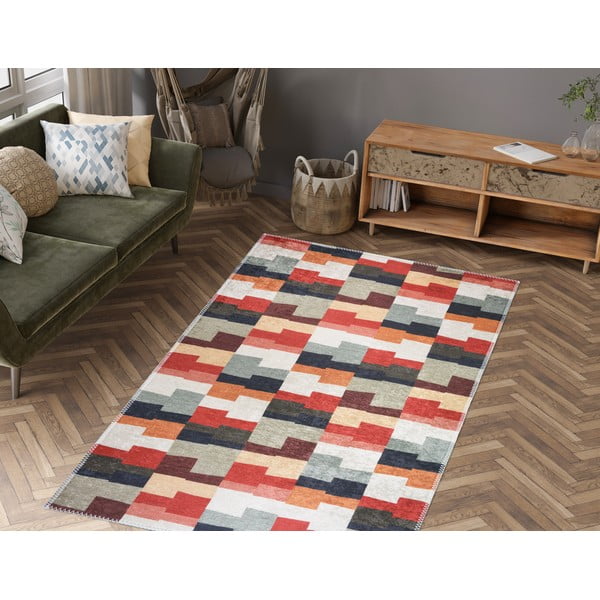 Covor lavabil 160x230 cm Blocks of Fun – Vitaus-image-1