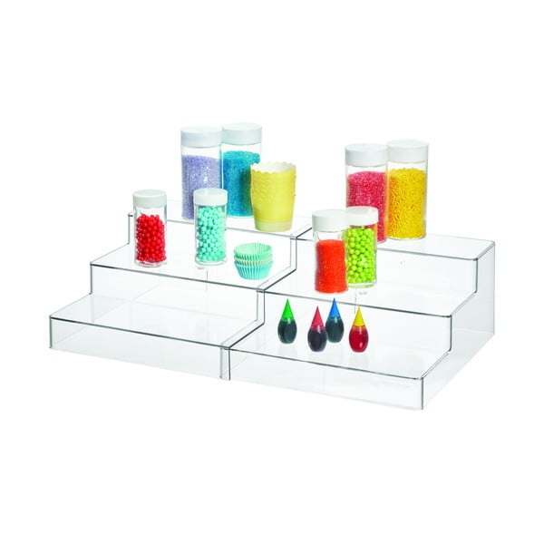 Suport transparent pentru depozitare iDesign The Home Edit, 26 x 29,2 cm-image-4