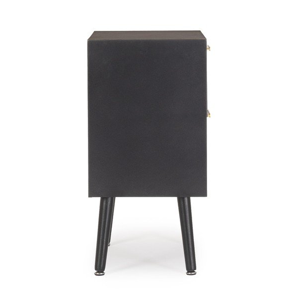 Dulap negru/în culoare naturală 45x60x30 cm Josine – Yes Everyday-image-2