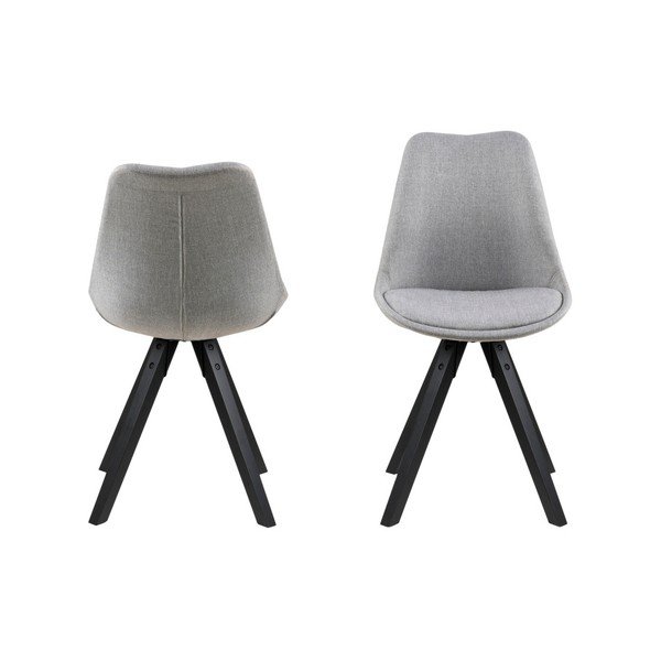 Set 2 scaune Actona Dima, gri-image-3