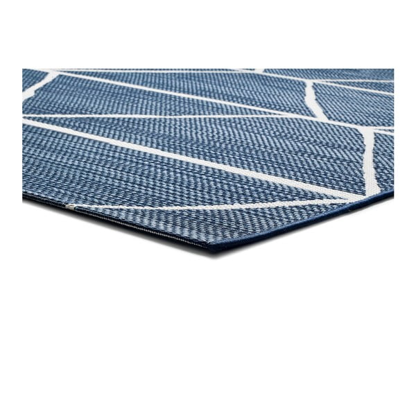 Covor pentru exterior Universal Elba Geo, 60 x 110 cm, albastru-image-1