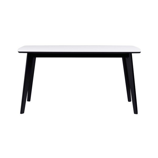 Masă de dining Rowico Griffin, 150 x 90 cm, alb-negru-image-2