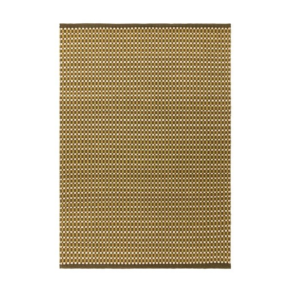 Covor kaki țesut manual din amestesc de lână 200x290 cm Ember – MADE