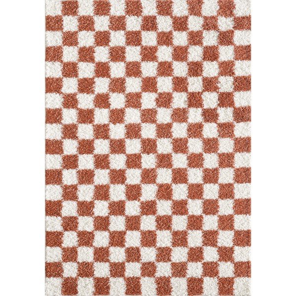 Covor crem/teracotă 120x170 cm Grida – ESTE