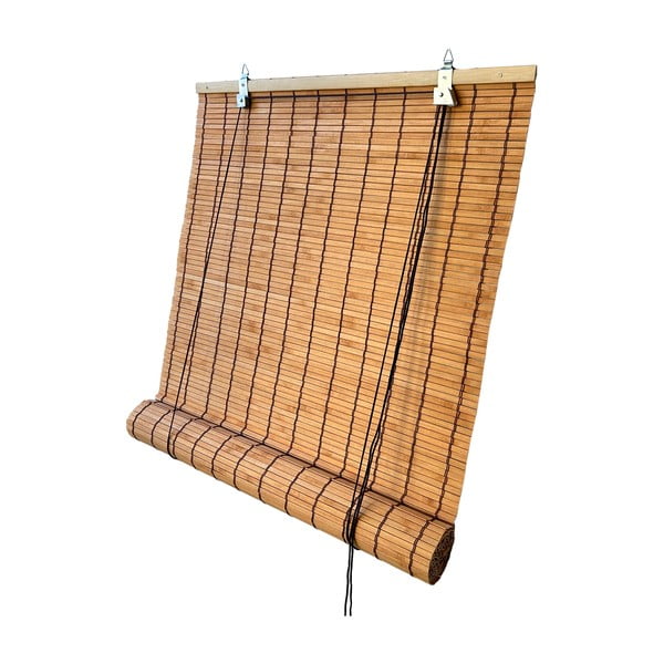 Jaluzea în culoare naturală din bambus 90x220 cm Zeva – Gardinia-image-3