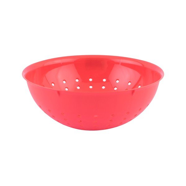 Strecurătoare din plastic Tantitoni Candy, ⌀ 20 cm, roșu