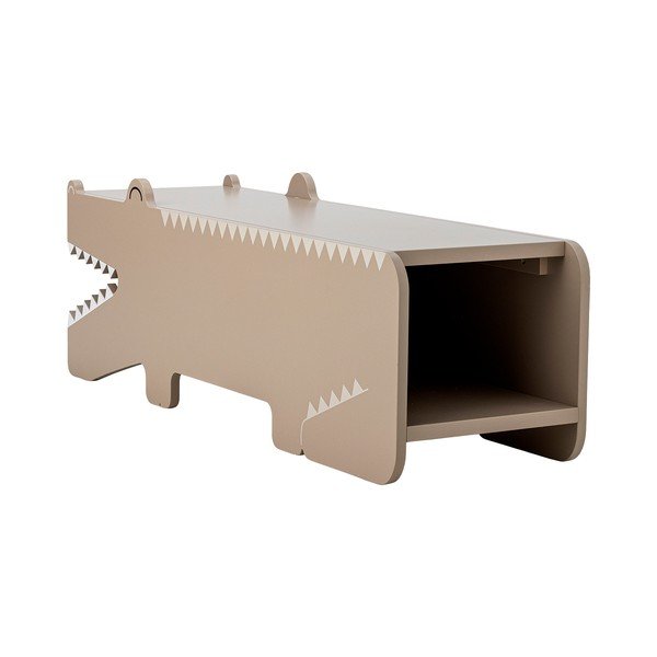 Bancă de copii maro din MDF Arnie – Bloomingville Mini-image-2