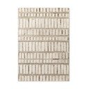 Covor crem țesut manual din lână 160x230 cm Boho 1.0 Linara – Vikosa