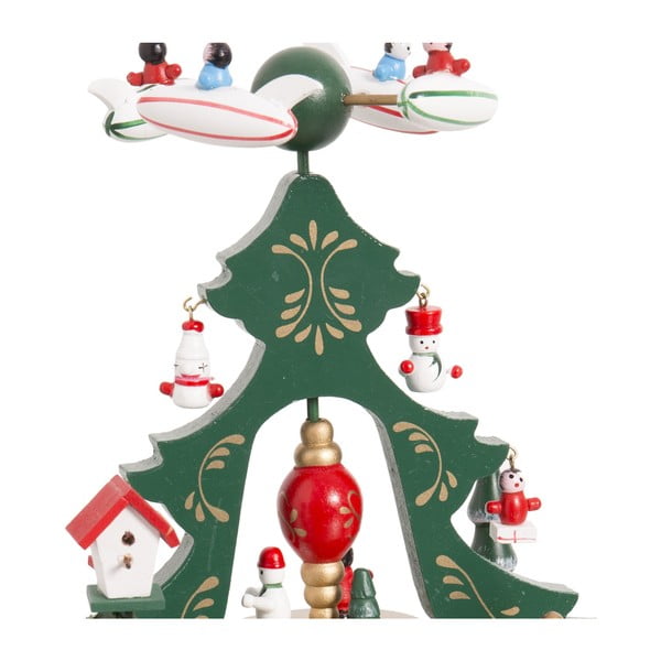 Figurină muzicală din lemn (înălțime 24 cm) Christmas Tree – Casa Selección-image-2