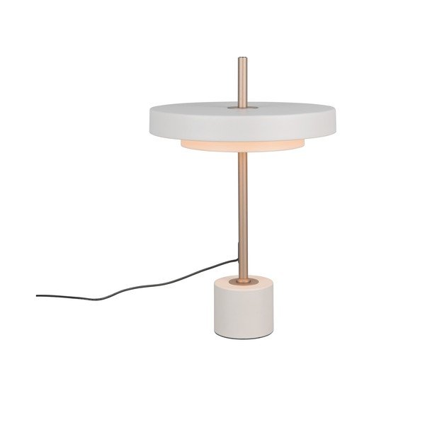 Veioză fildeș LED cu intensitate reglabilă (înălțime 45,5 cm) Keaton – Trio