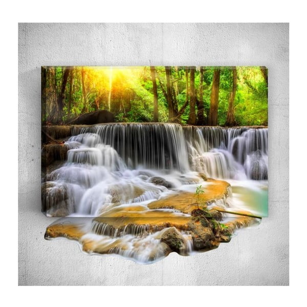 Tablou de perete 3D Mosticx Waterfall, 40 x 60 cm