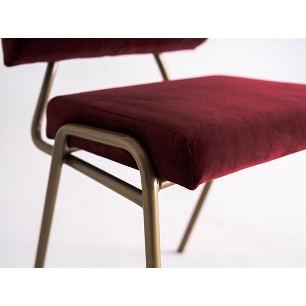 Scaun roșu de sufragerie Simple - CustomForm-image-2