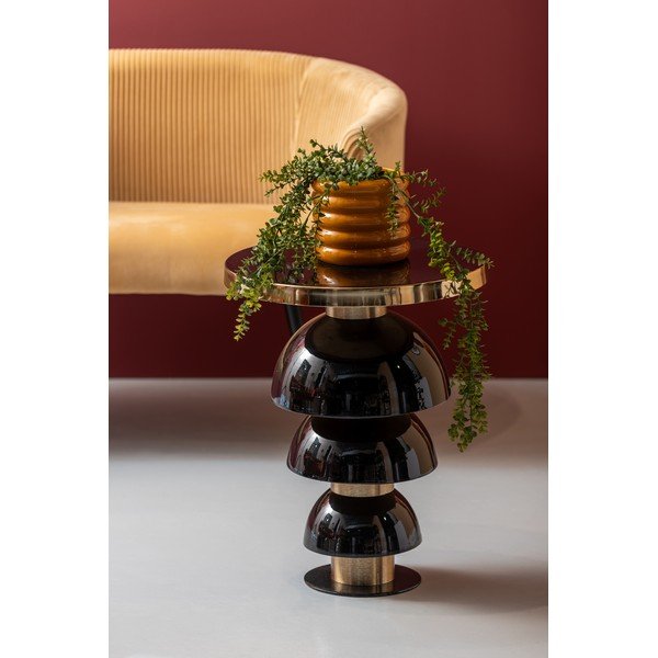 Măsuță auxiliară rotundă din metal ø 46 cm  Tess  – Leitmotiv-image-1
