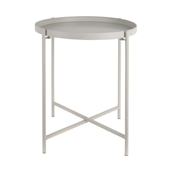 Măsuță auxiliară rotundă din metal ø 40 cm Meseta  – Leitmotiv-image-3