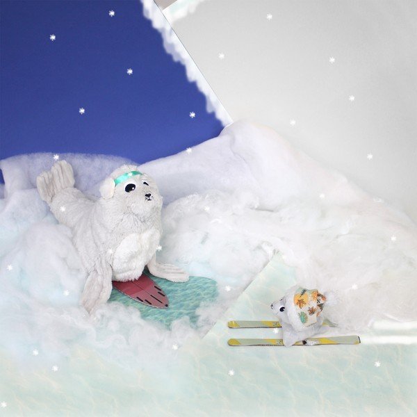 Jucării de pluș 2 buc. Ptipotos Ploufou – Les Deglingos-image-1