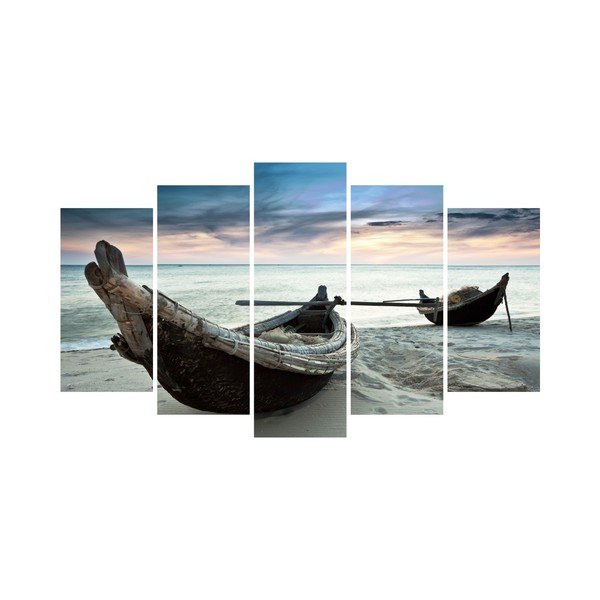 Tablou din mai multe piese Insigne Yannick, 102 x 60 cm-image-1