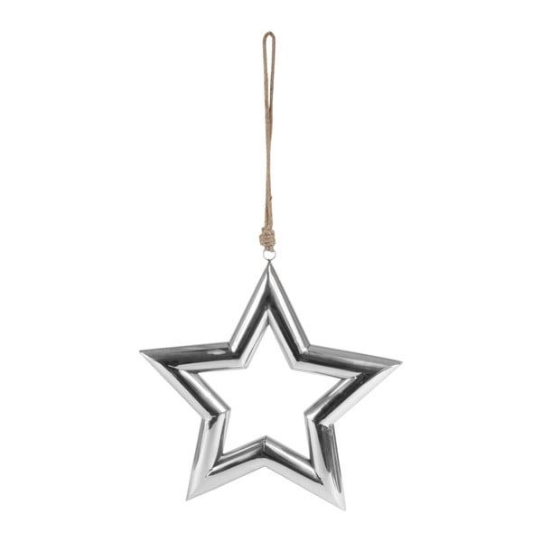 Stea decorativă suspendată Côté Table Hanging Star, argintiu