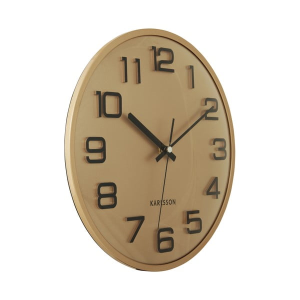 Ceas de perete ø 30,5 cm 3D Numbers – Karlsson-image-2
