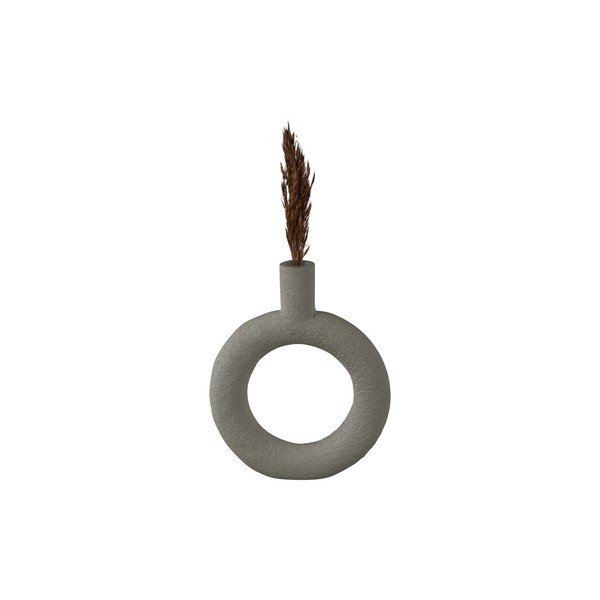 Vază PT LIVING Ring, gri-image-1