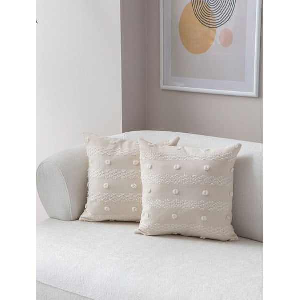 Fețe de pernă 2 buc. 43x43 cm Tuffet – Mioli Decor-image-1