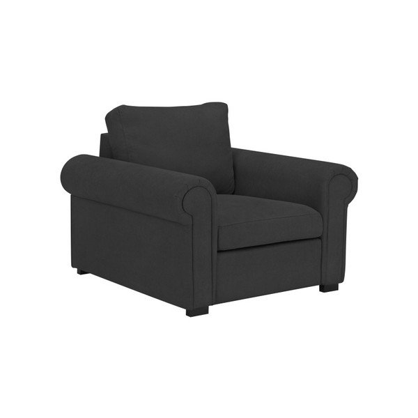 Fotoliu Windsor & Co Sofas Antoine, gri închis-image-4