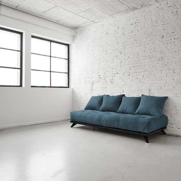 Canapea Senza Black/Deep Blue-image-1