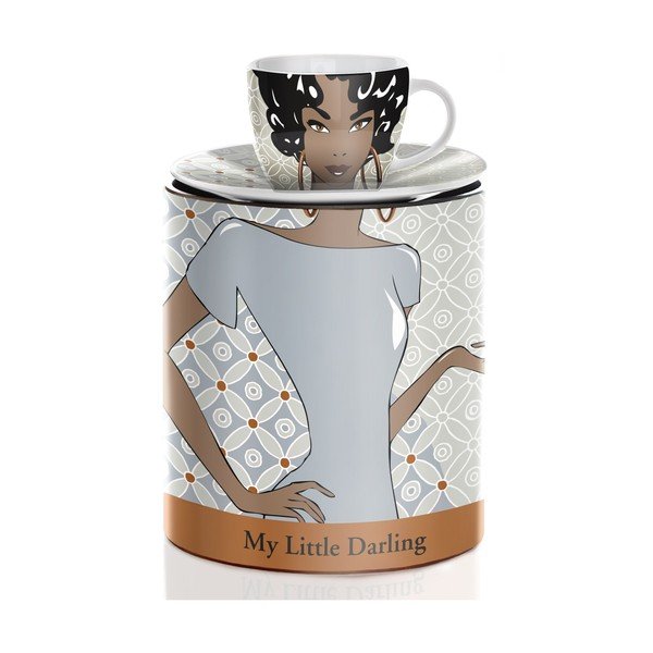 Set ceașcă și farfurioară din porțelan pentru espresso Ritzenhoff Angela Schiewer, 8 cl-image-3