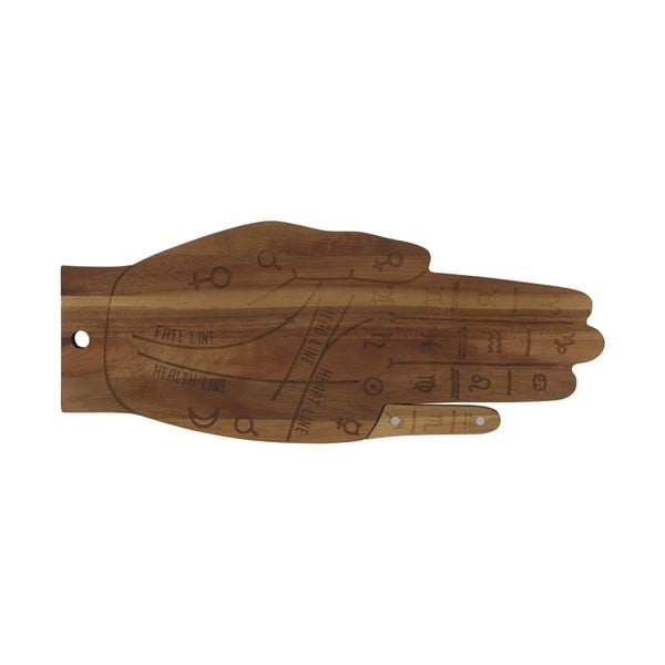Tocător din lemn DOIY Tarot, 42,5 x 17,2 cm