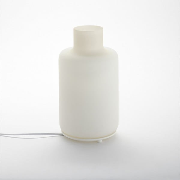 Lampă albă de masă ComingB Bottle