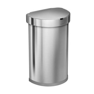 Coș de gunoi cu senzor din oțel inoxidabil 45 l - simplehuman