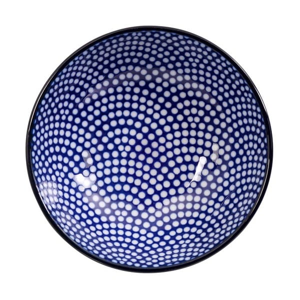 Farfurie Tokyo Design Studio Nippon Dot, ø 9,5 cm, alb-albastru