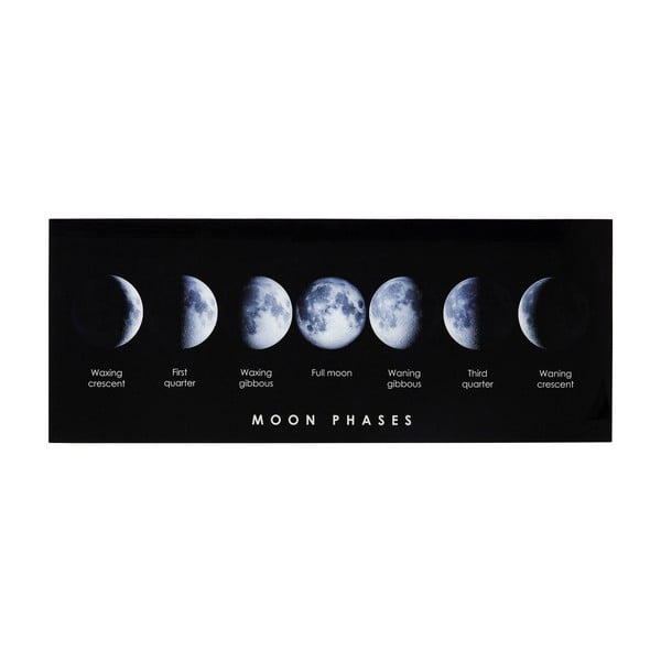 Tablou pe sticlă Kare Design Mond Phase, 180 x 70 cm