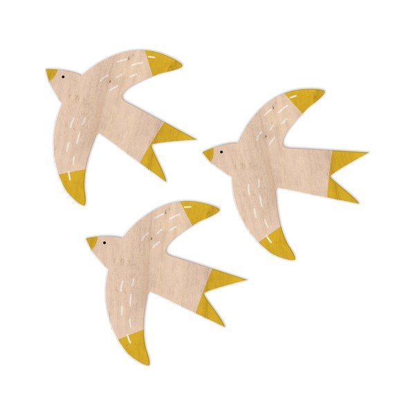 Decorațiune de perete pentru copii Birds – Little Nice Things
