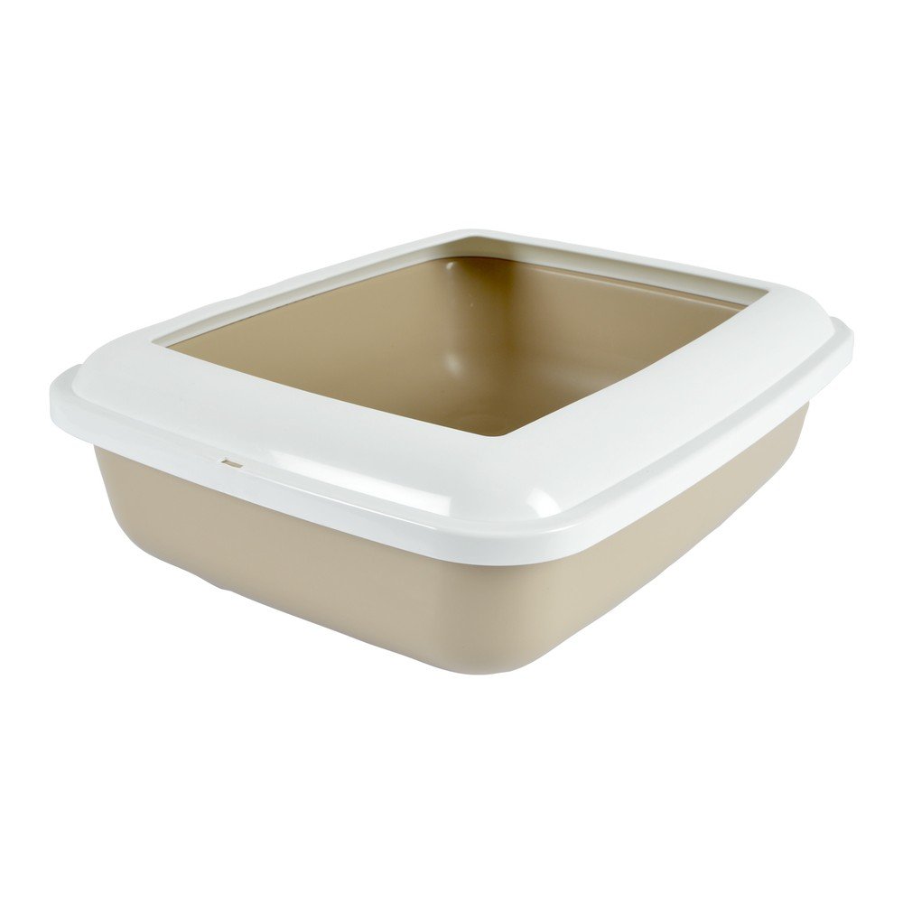 Litieră pentru pisici bej 42x51 cm – Love Story