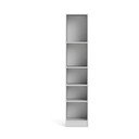 Bibliotecă Tvilum Basic, 41x203 cm, alb