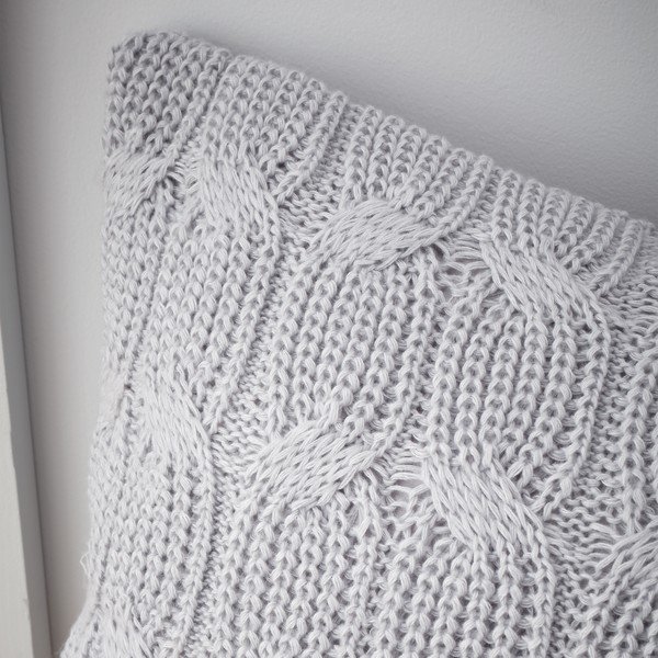 Față de pernă 45x45 cm Chunky Marl Knit – Catherine Lansfield-image-1