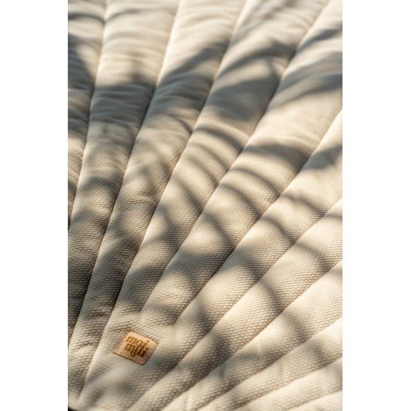 Pătură de joacă pentru copii bej Cream - Moi Mili-image-1