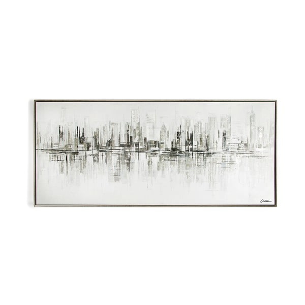 Tablou pictat manual Graham & Brown New York, 120 x 50 cm