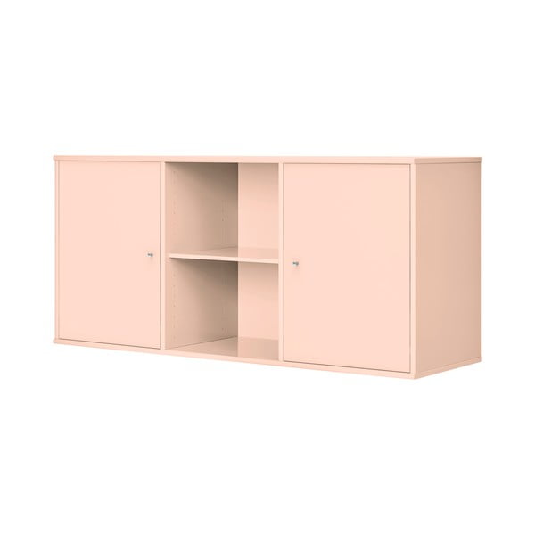 Comodă roz-deschis suspendată 133x61x42 cm Mistral – Hammel Furniture-image-3