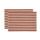 Suporturi pentru farfurii 2 buc. din amestec de iută 33x48 cm Statement Stripe – Södahl