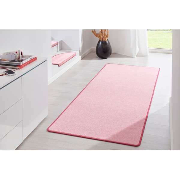 Covor tip traversă roz deschis 80x200 cm Fancy – Hanse Home-image-1
