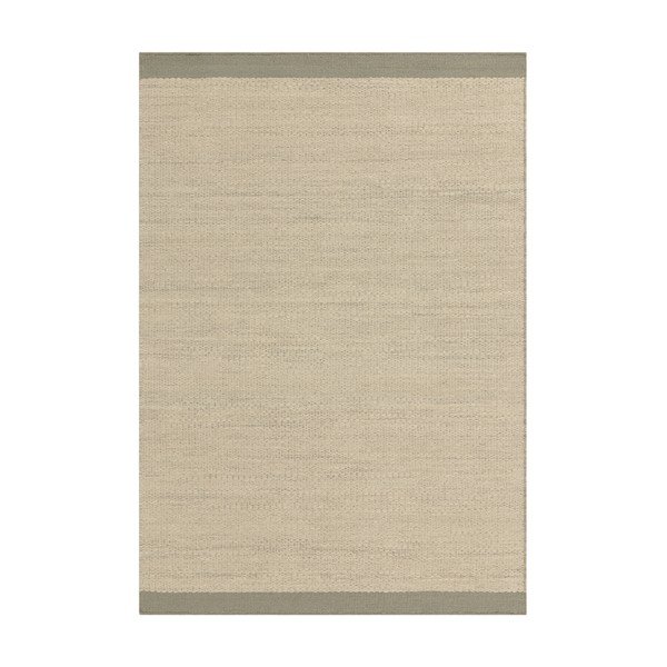 Covor crem-verde salvie țesut manual din lână 120x170 cm Lima Sage – Asiatic Carpets