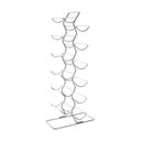 Raft pentru sticle de vin argintiu din metal număr de sticle 12 Jaxen – Premier Housewares
