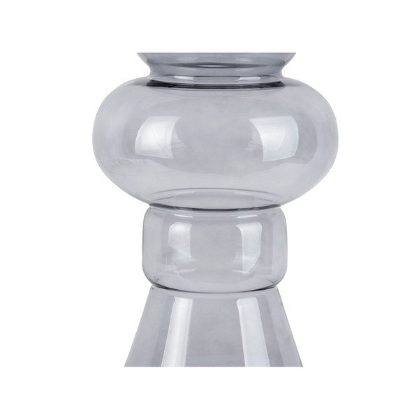 Vază din sticlă PT LIVING Morgana, înălțime 50 cm, gri-image-3