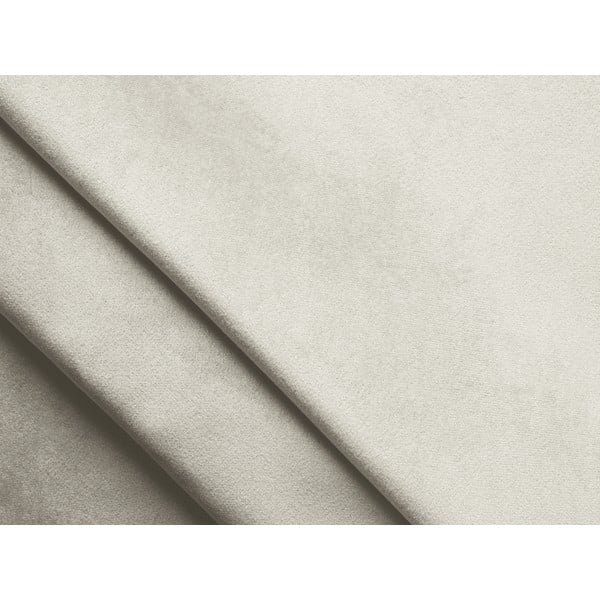 Canapea albă cu tapițerie din catifea 212 cm Moana – Makamii-image-4